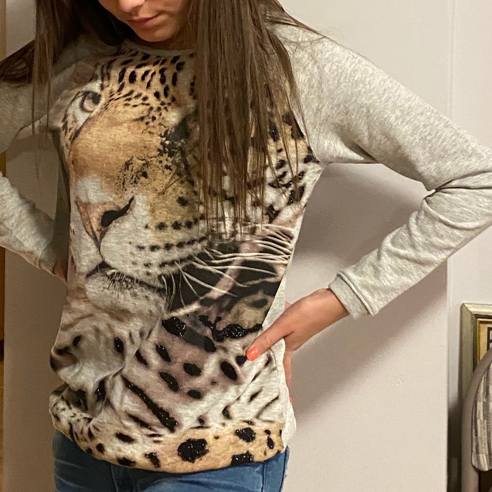 Tiger long sleeve shirt